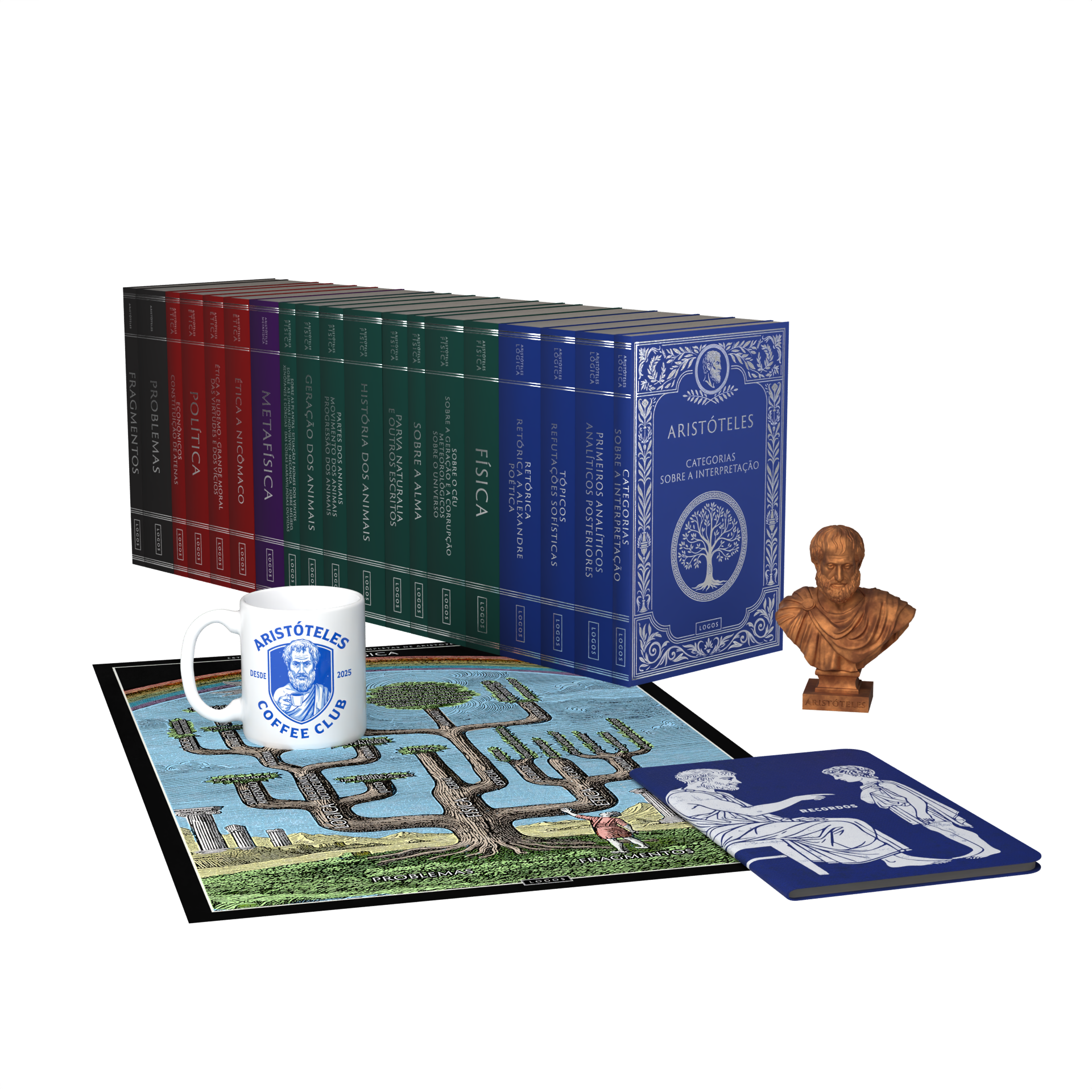 [Pré-venda] Obras Completas 19 Volumes - Aristóteles